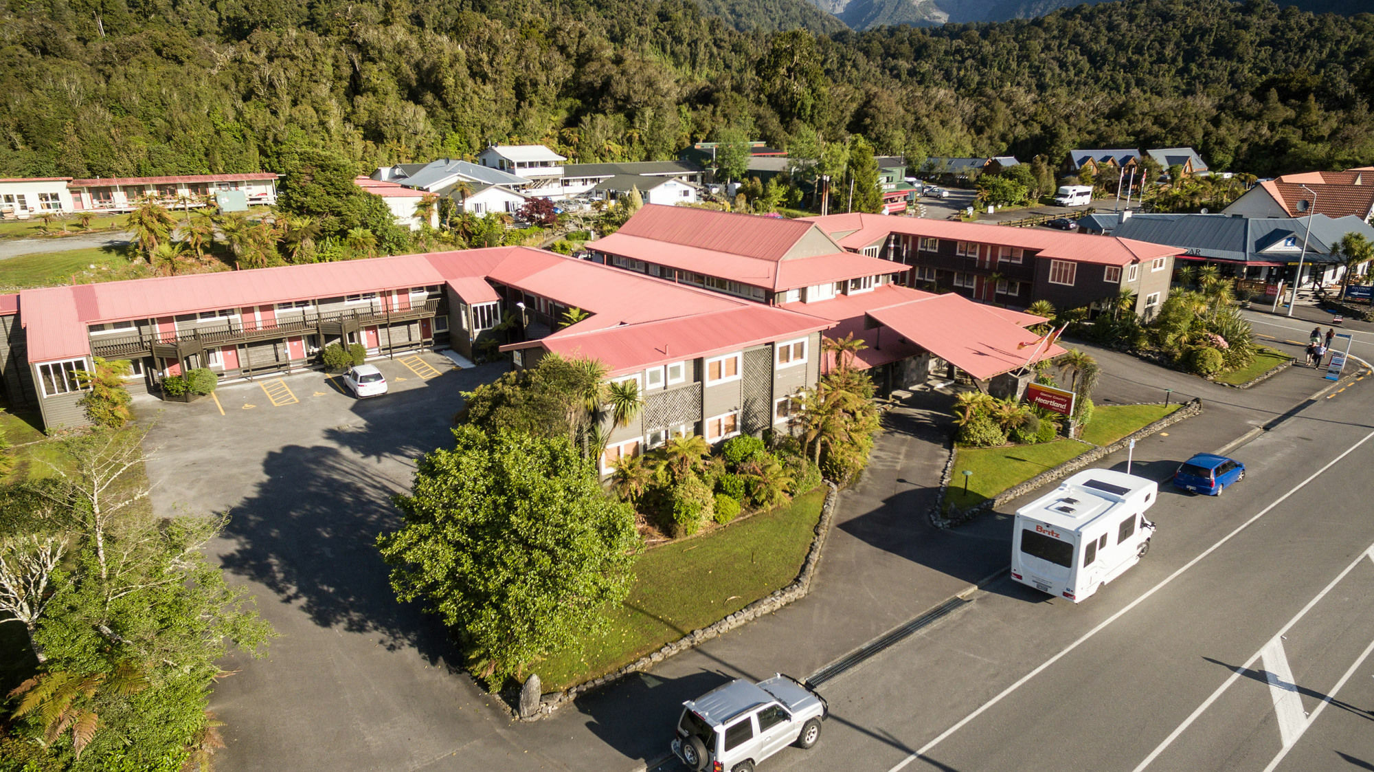 Heartland Hotel Glacier Country Fox Glacier Exterior foto